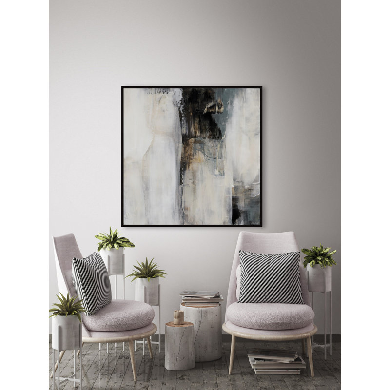" Dark Surface " by Marmont Hill, 48" W x 48" H