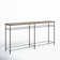 Rainville 74" Mango Solid Wood And Metal Sofa Console Table