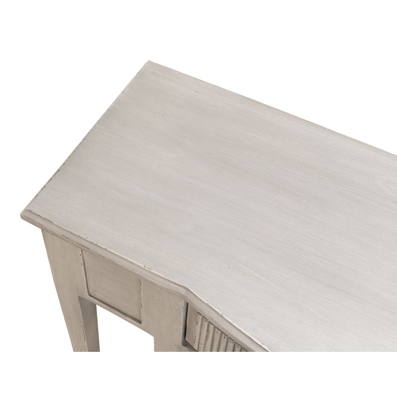 Console Madora, pavillon blanc, Gris traditionnel