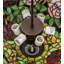 Tiffany Rosebush 10 - Light Chandelier