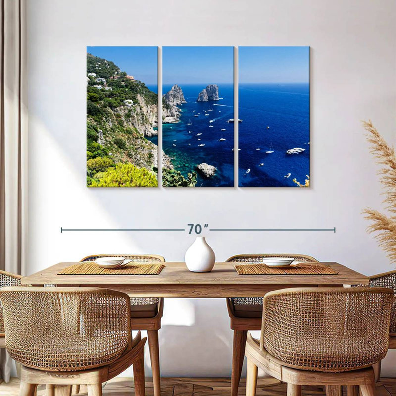 Nicci Rocks Of Capri, H 36 po x l 57 po