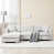 White Chenille