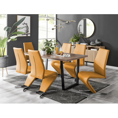 Eubanks 6 - Person Dining Set