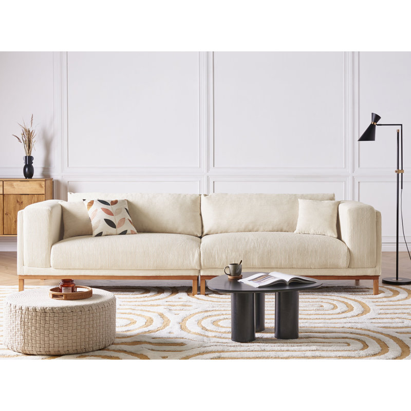 4 Seater Corduroy Sofa
