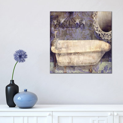 Le Bain Paris II - Wrapped Canvas Print