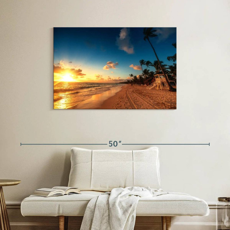 Paysage de Pointe Cana Gillard, H 26 po x l 39 po