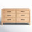 64 " W 6 - Drawer Dresser