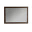 Miroir rectangulaire en bois de chêne gris 42 "x 32" Eviva Reflection-1750878158-1751114149