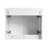 24" Wall-Mounted Single Bathroom Vanity with Sink and One Side Cabinet