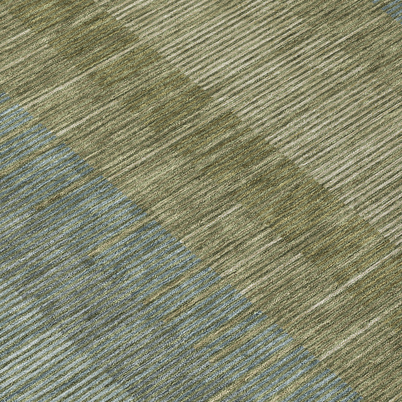 Tapis intérieur / extérieur lavable à la machine Chantille ACN2821, Olive, 3 pi x 5 pi