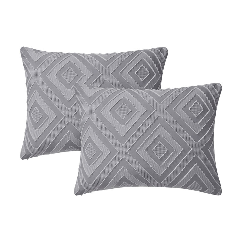Heath 4 Piece Comforter Set, King Comforter + 2 King Shams 