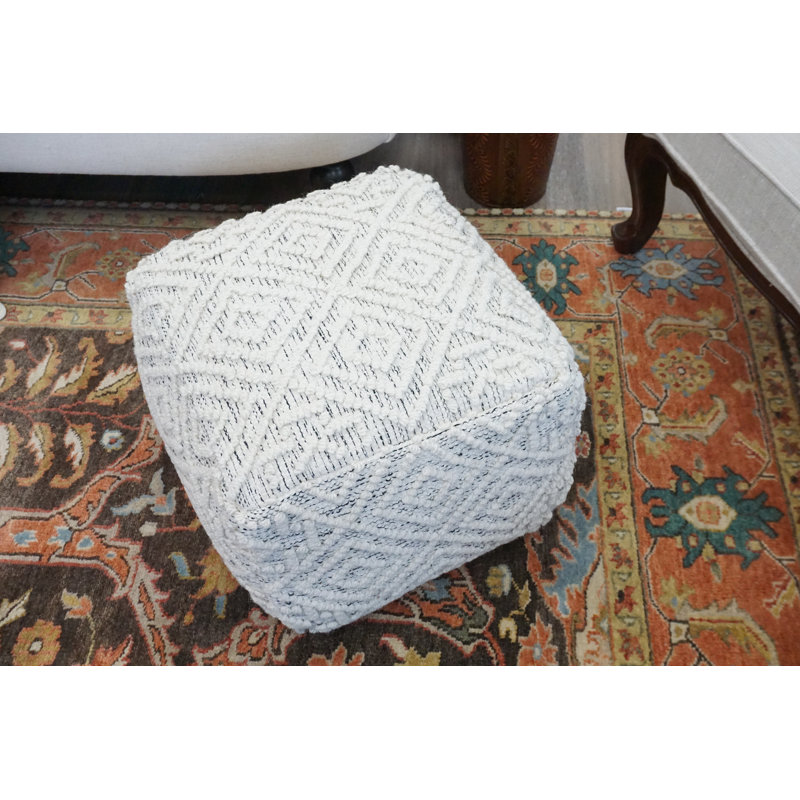 Eudy Upholstered Pouf