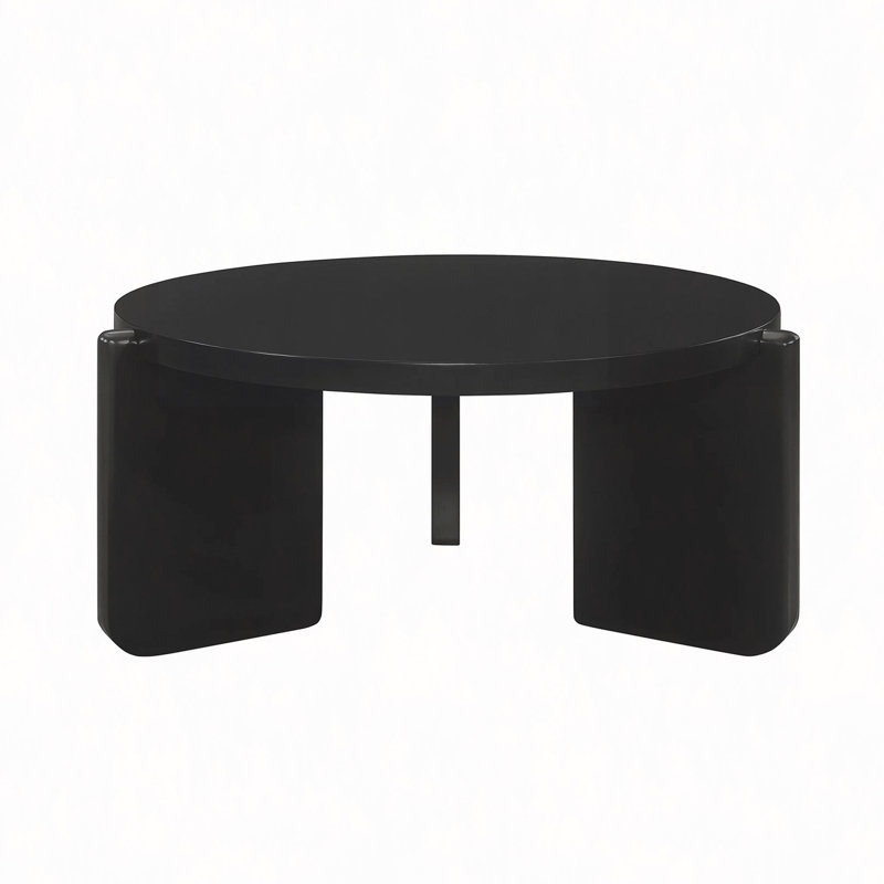 Table basse ronde en bois