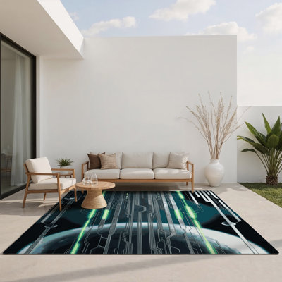 Tapis intérieur et extérieur Quantum Cascade