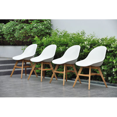 Ensemble de 4 chaises de patio Rafael