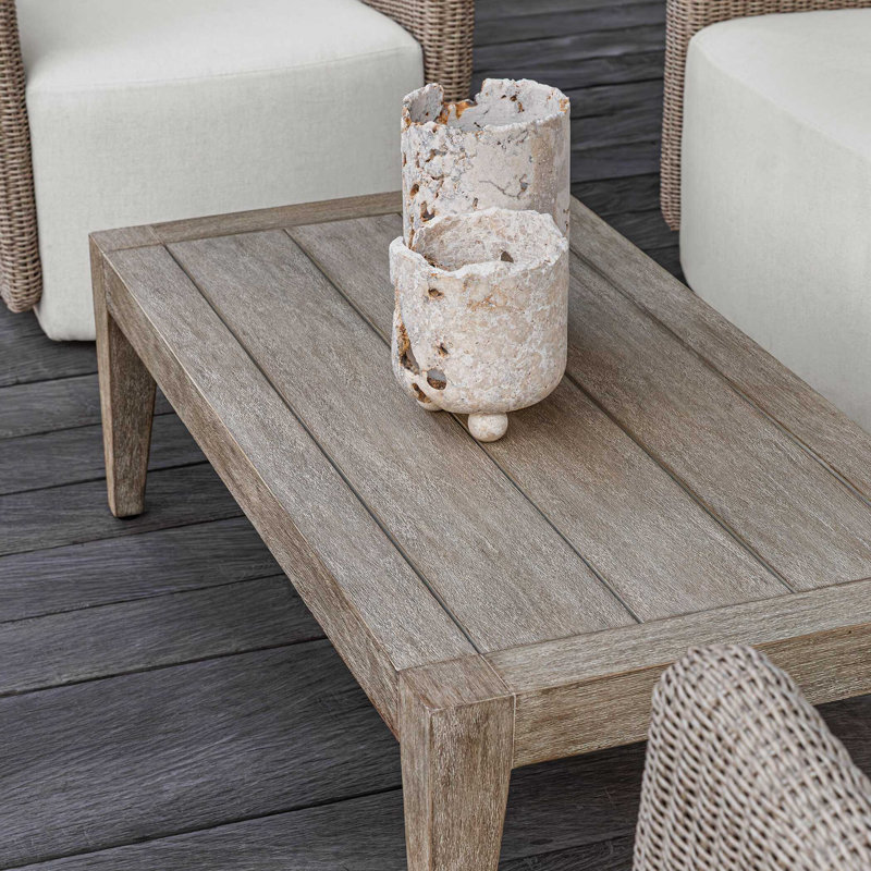 Uttermost Kirkham Indoor-Outdoor Wood Coffee Table