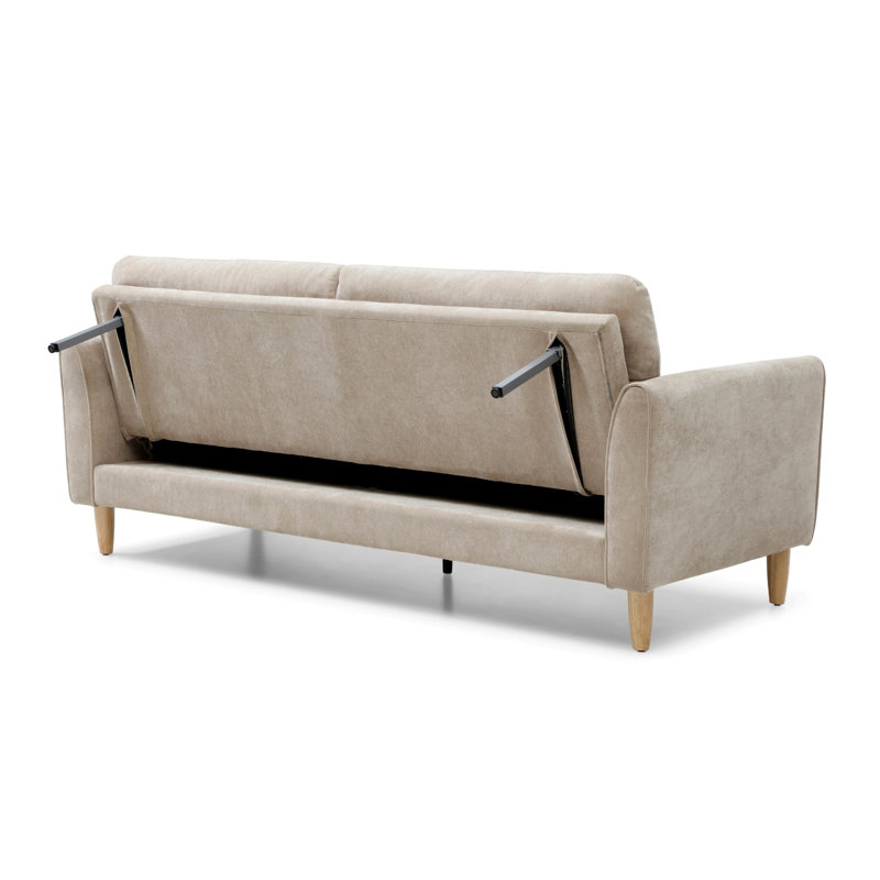3 Seater Chenille Sofa Bed