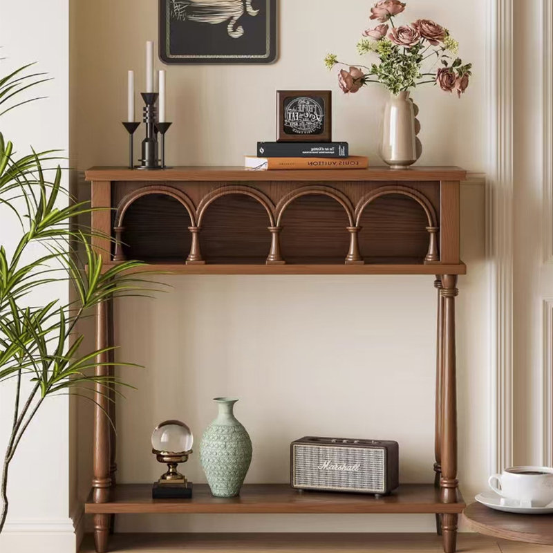 Retro Minimalist Console Table