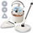 Spin Mop And Bucket, Mop And Bucket With Wringer Set For Home, Easy Wring For Floor Cleaning With 3 Microfiber Replacement Refills
