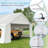 20 Ft. W x 26 Ft. D Metal Party Tent
