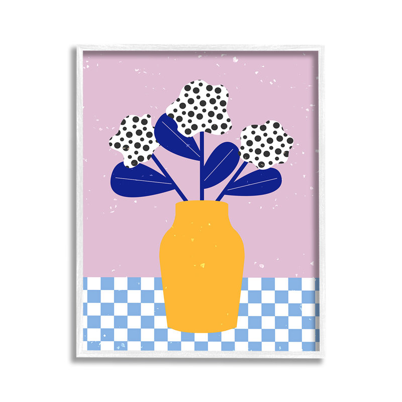 Moderne, pois, plantes, giclée, art par Melissa Wang, H 14 po x l 11 po, Giclée encadrée noir minuit