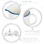 Nicola Spring - White Farmhouse Milk Jug - 300ml