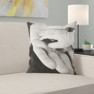 Hands Throw Pillow