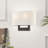 Matiana Steel Flush Mounted Sconce-1124530492-1154324943