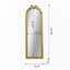 Miroir 15,8 "x 48,8" pleine longueur