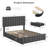 Ditchko Upholstered Slat Bed-1096972554-1096972565