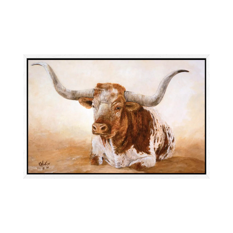 Easy Rider 1 Piece Painting on Canvas, 66.04 cm H x 45.72 cm W, White Floater Framed