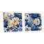 Victorien bleu cobalt feuillage victorien-353621441