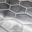 15cm W x 30.5cm L Aluminum Peel and Stick Mosaic Tile-290373815