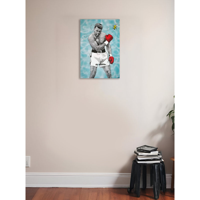 «Muhammad Ali - Sting Like a Bee», impression sur toile tendue, H 24 po x l 16 po x P 1,5 po