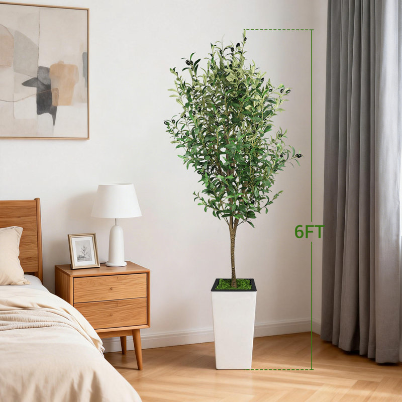 Plant, 182.9cm H x 23cm W x 100cm D