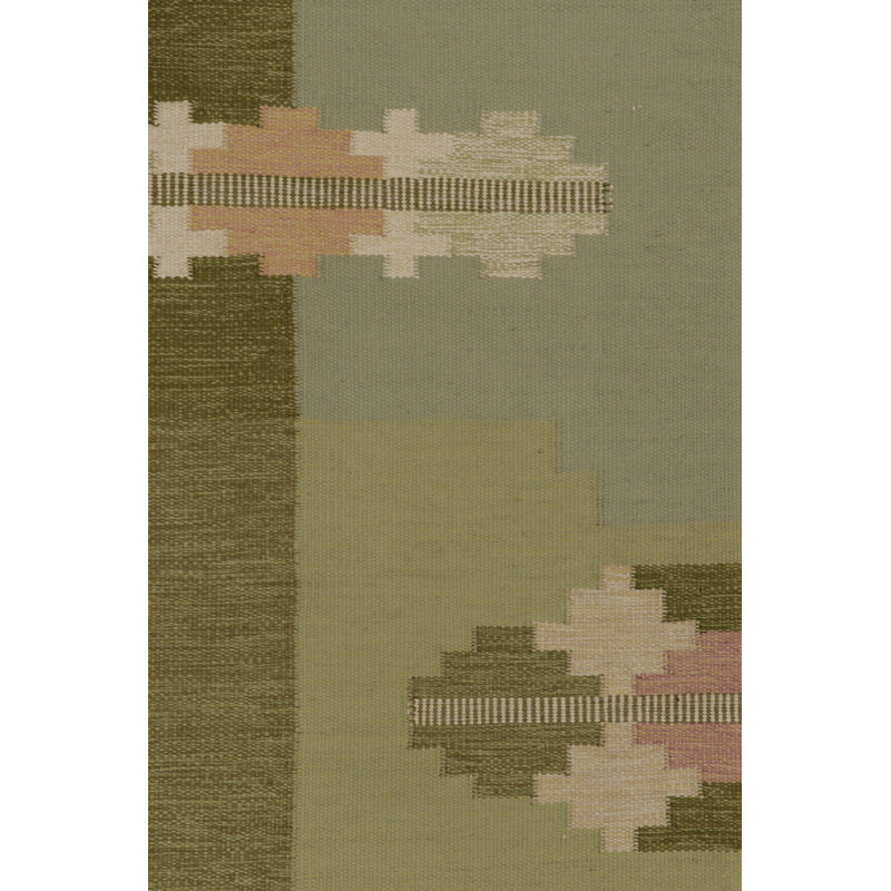 Cotton and Wool Area Rug