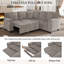 Canapé en L avec canapé-lit escamotable, canapé-lit avec siège de rangement et canapé-lit modulaire