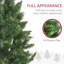 Grand arbre de Noël à aiguilles en bois avec 618 branches et base en acier-865916946