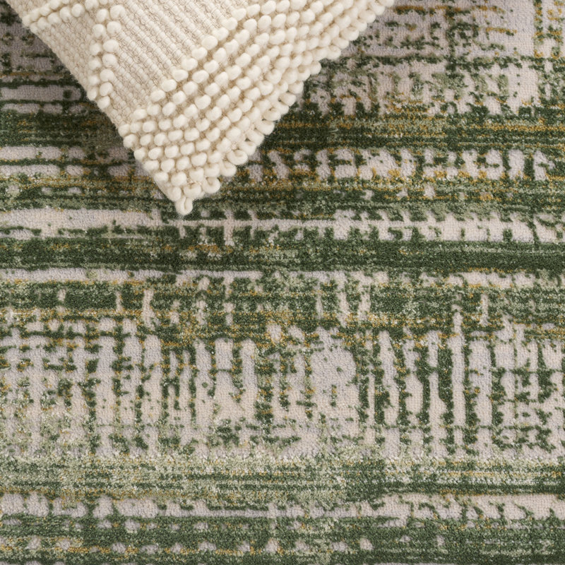 Boback Performance Abstract Rug, Rectangle 6'7" x 8'6"