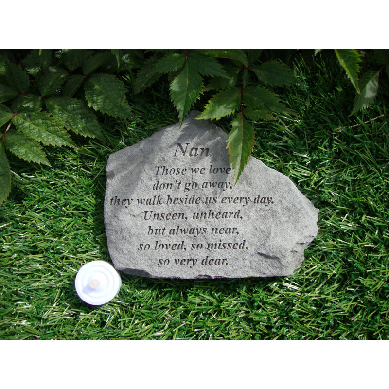 Scrivner Concrete Religious & Spiritual Memorial Plaque