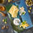 Ambesonne Sicily Cutting Board Large Size Panoramic Sandy Coastline Multicolor