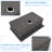 33'' L Drop In Dual Ledge Workstation Sink Single Bowl Stainless Steel Kitchen Sink