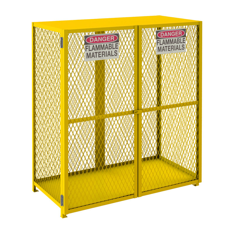 Armoire cylindrique à gaz H 71,88 po x l 61,5 po x p 30,44 po tapis
