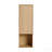 12 Inch Small Wall-Mounted Side Cabinet, Soft Closing Door, Suitable For Small Bathroom, Original Oak (Kd-Packing)