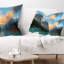 Coussin lombaire seascape lake louise banff park