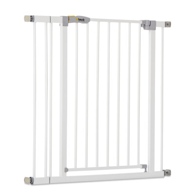 Hauck Open N Stop Pressure Mounted Fit Baby Safety Gate Extension, White -  HA-59728