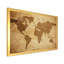 Ancienne carte du monde V - reproduction d'art sur toile-59624206-59624207