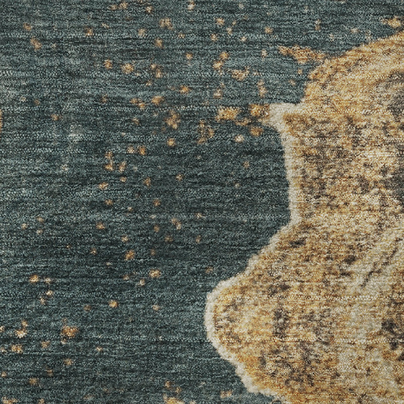 Premium Machine Washable Farolt AMF1907 Abstract Rug, Rectangle 8' x 10'