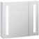 650 X 700mm Bathroom Mirror Cabinet with LED, Adjustable Shelf, White