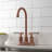 Kingston Brass Kaiser Two-Handle 2-Hole Deck Mount Bar Faucet-87538901